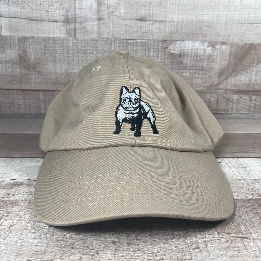 NWOT Frenchie/French Bulldog Adjustable Dad Hat
